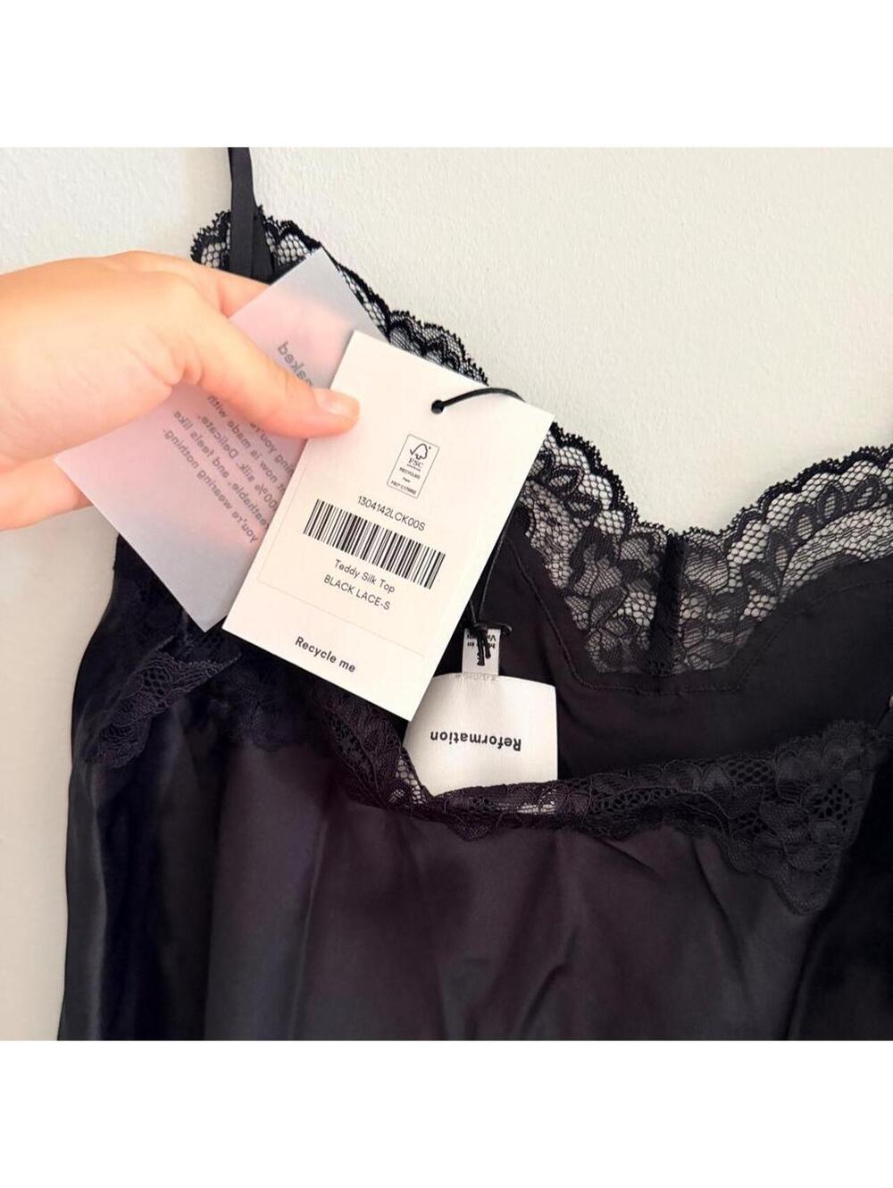 Reformation Teddy Silk Camisole - Picture 4 of 4